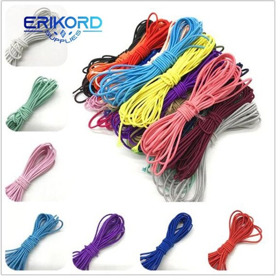 2mm color high elastic round elastic band elastic cord elastic