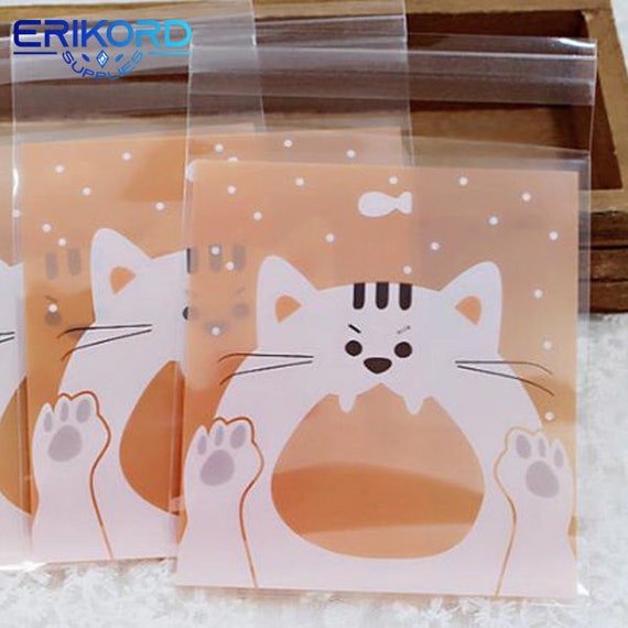 200 Count Five Cute Animal Mix Cookie Candy Treat Bags 4x3 Self Adhesive Sweets Biscuit Dessert Plastic Bags Cellophane Goody Package Birthday Summer Party Favors Supplies P 174055521