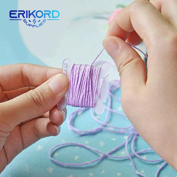 Plastic Embroidery Floss Organizer Plastic Cross Stitch Thread Holder  Storage Tools Sewing Accessories Needle Arts DIY