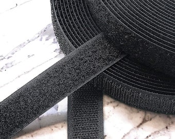 5 Meters Sew on Hook and Loop Tape Nylon Non-Adhesive Fastener Tape Straps Fabric Interlocking Tape DIY Sewing Accessories