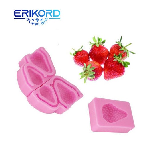 Silicone Mold Strawberries, Strawberry Mould Silicone