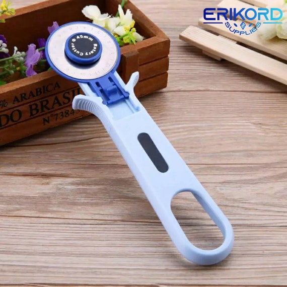 Rotary Cutter for Fabric Card Paper Sewing Quilting Roller Cutting Knife  Tailor Scissors Dress Leather Clothes Making DIY Tool