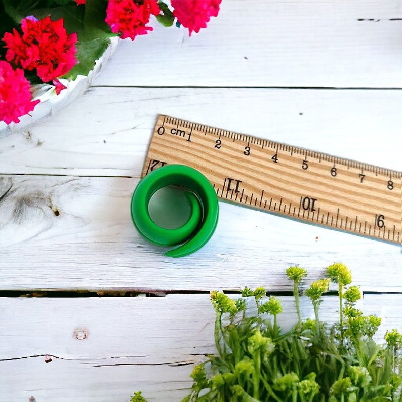 5/10/20 st. Syspoltrådhållare Trådrullekrampar Spolklämmor För Symaskinsspole Små Klämmor Tillbehör Green 10PCS