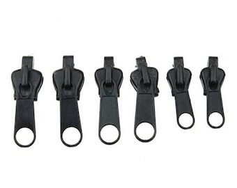 Kostenloser Versand! 6 PCS / Bag Universal Instant Fix Zipper Reparatur Kit Ersatz Zip Slider Zähne Rettung Neues Design Reißverschlüsse Reißverschluss Fabrik Preis