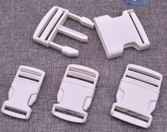 Free Shipping!  25mm/32mm/36mm/50mm Buckle for Webbing Dual Adjustable Arched Buckle for Luggage Hiking Camping Bags backpack buckles White