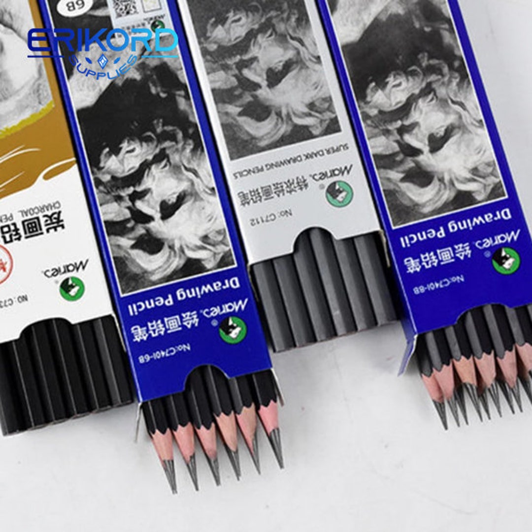 Graphite Sketching Pencil Set  Art Supplies Pencil Graphite - Non