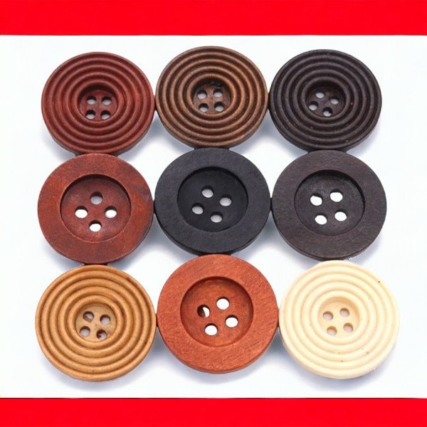 FTVOGUE 50PCS 20mm / 25mm, Scrapbooking Abbellimenti di di bottoni per cucire vestiti del sof¨¤ accessori della decorazione del mestiere di diy[ 20mm