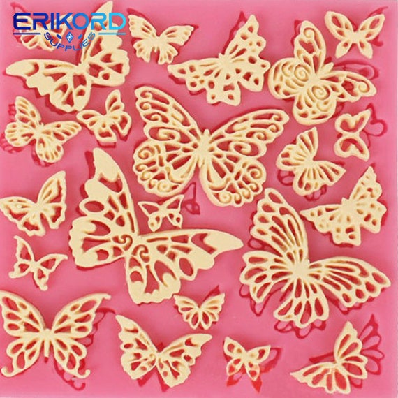 Wedding Cake Stencil Template, Cake Decorating Stencils Cake Templates Cake  Printing Decoration Molds Baking Flower Butterfly Lace Decorating Mold