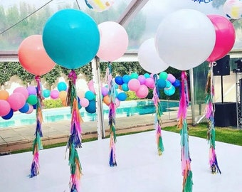10 stuks! 24 inch pastel ballon matte ballon bruiloft foto achtergrond bruiloft ronde bal ballon decoratie gigantische ballonnen enorme ballonnen