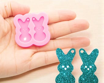 Stampi In Silicone Per Pasqua A Forma Di Coniglio – 6 Pezzi Per Resina, Sapone, Gesso E Decorazioni 3D - 4
