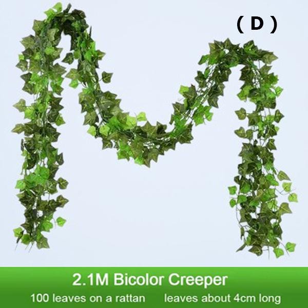 70 in. Artificial Ivy Garland, Green 3602GR - The Home Depot