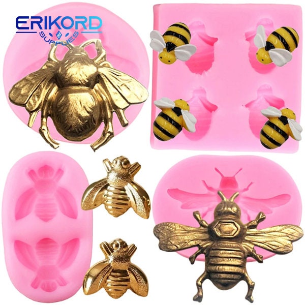 Mini Bee Silicone Mold - Christines Molds