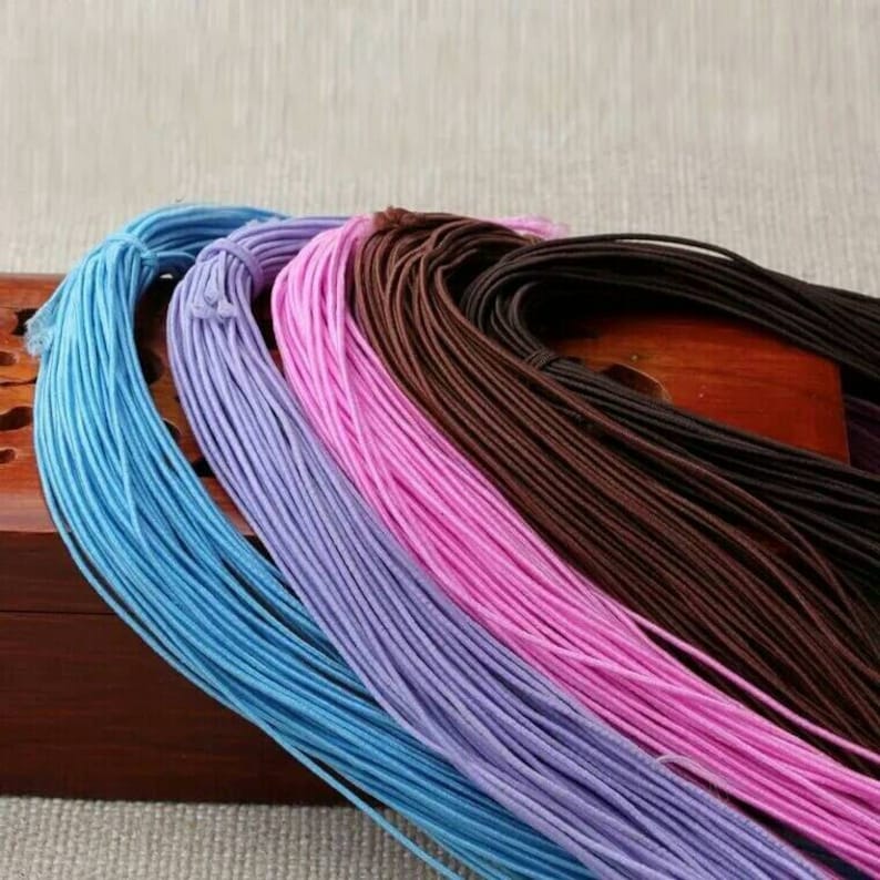 1mm Elastic Stretch Cord for Jewelry Beading Bracelets 25m/lot Etsy UK