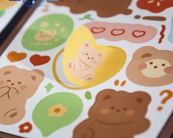 Pegatinas de dibujos animados lindo natural lindo pegatinas lindas Estudiante Papelería Pegatinas Pegatinas de dibujos animados lindo natural lindo pegatinas lindas Estudiante Papelería Pegatinas