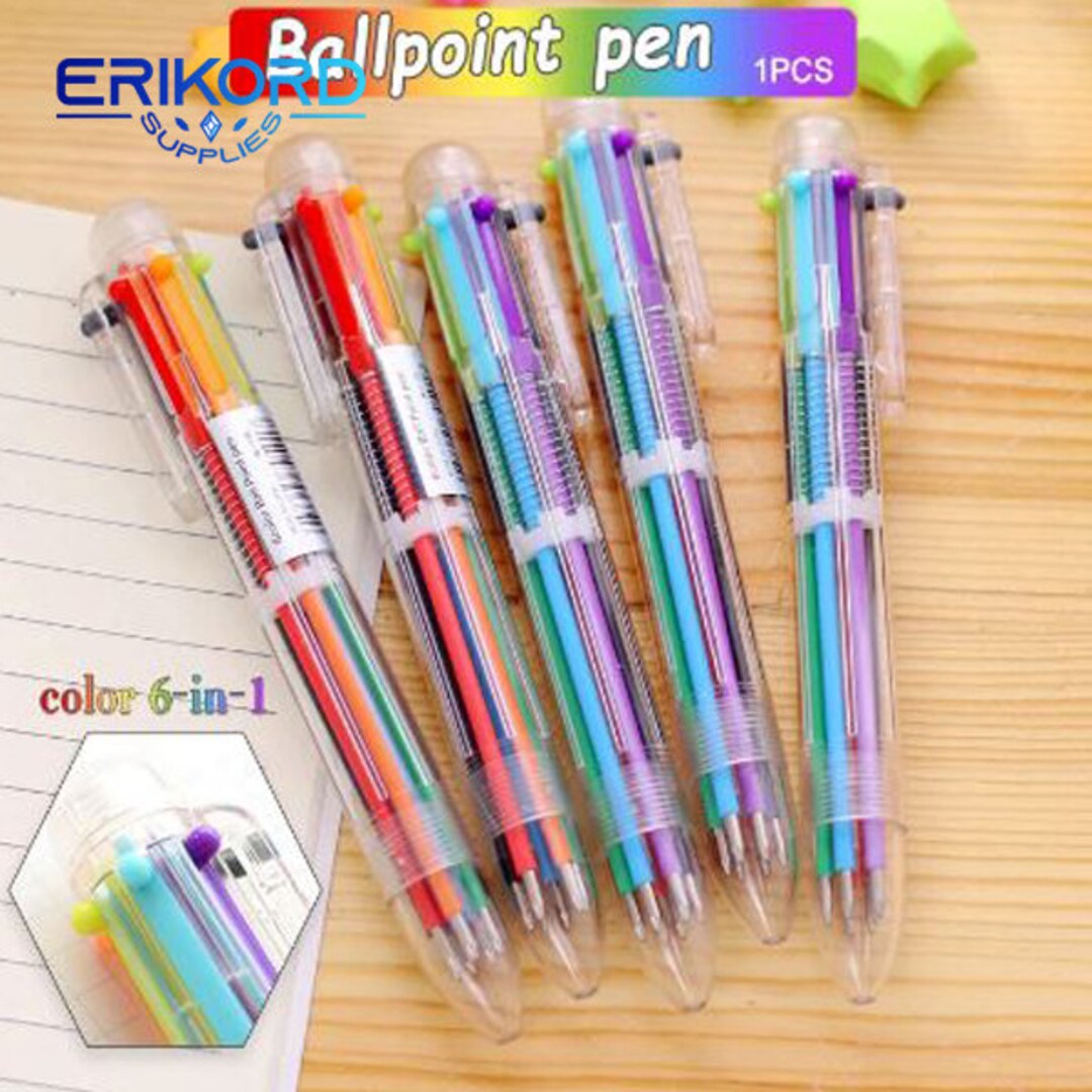 GHHFKGL 24 penne a sfera multicolore per disegnare e scrivere, multicolore  retrattile con penna divertente da 0,7 mm, regalo per studenti e bambini,  festa dei bambini, compleanno, Natale (24) : : Cancelleria