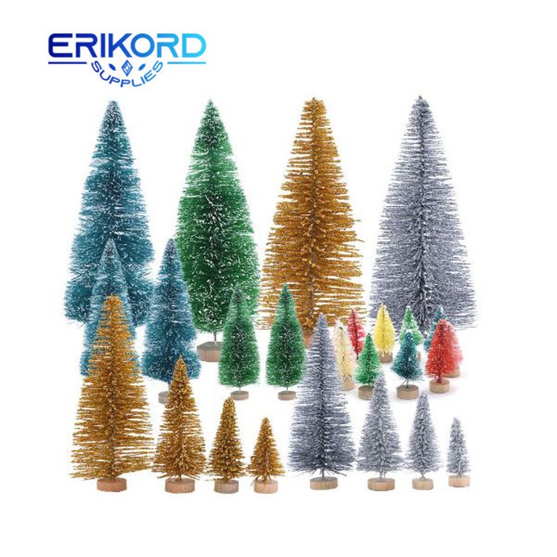 Fake Pine Tree Mini Artificial Christmas Tree New Year Navidad Etsy