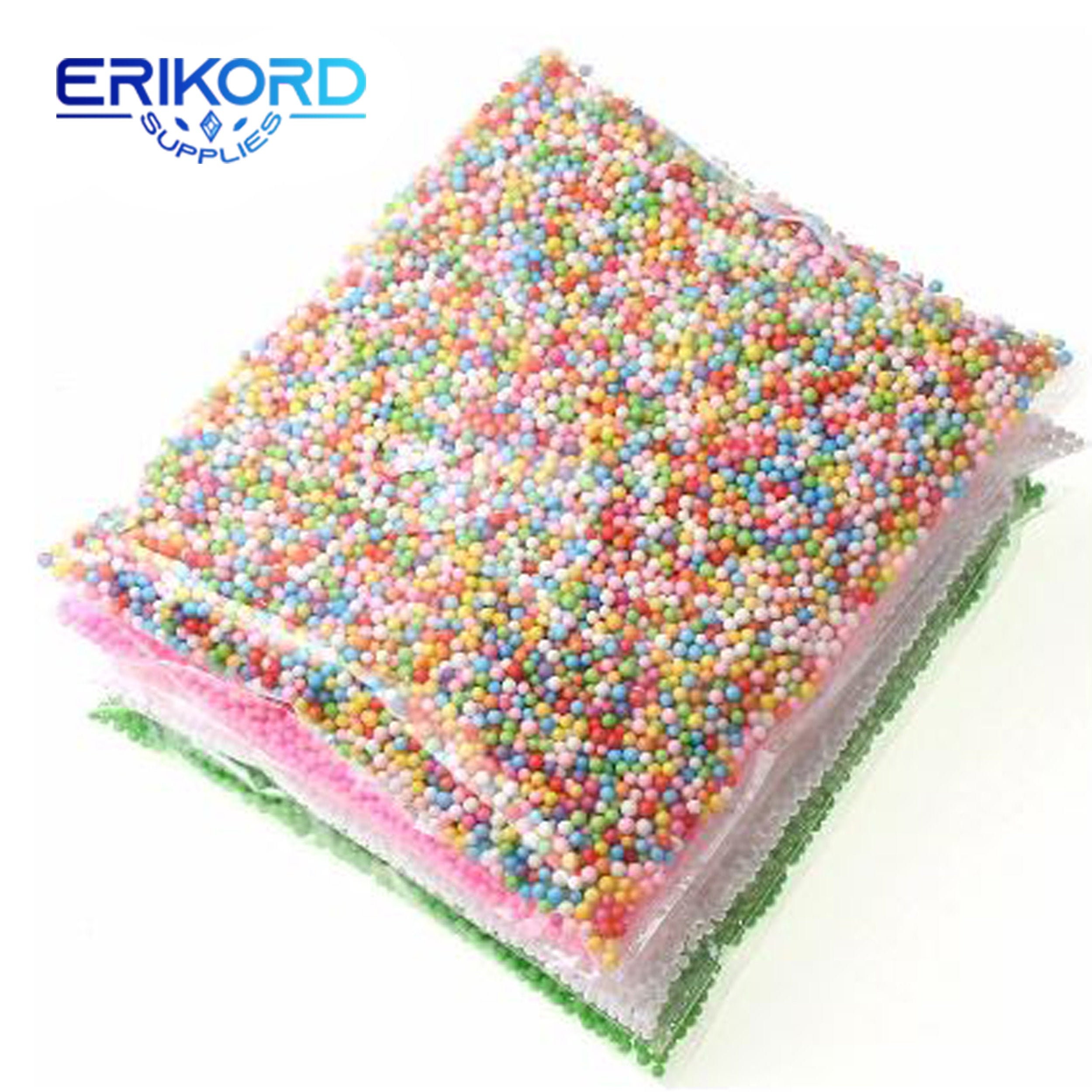 Multicoloured Mini Styrofoam Balls - Polystyrene Box Filler - 12