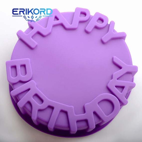 Round Silicone Cake Mold High Temperature Large Microwave Oven Baking Tools Home 10 Inch