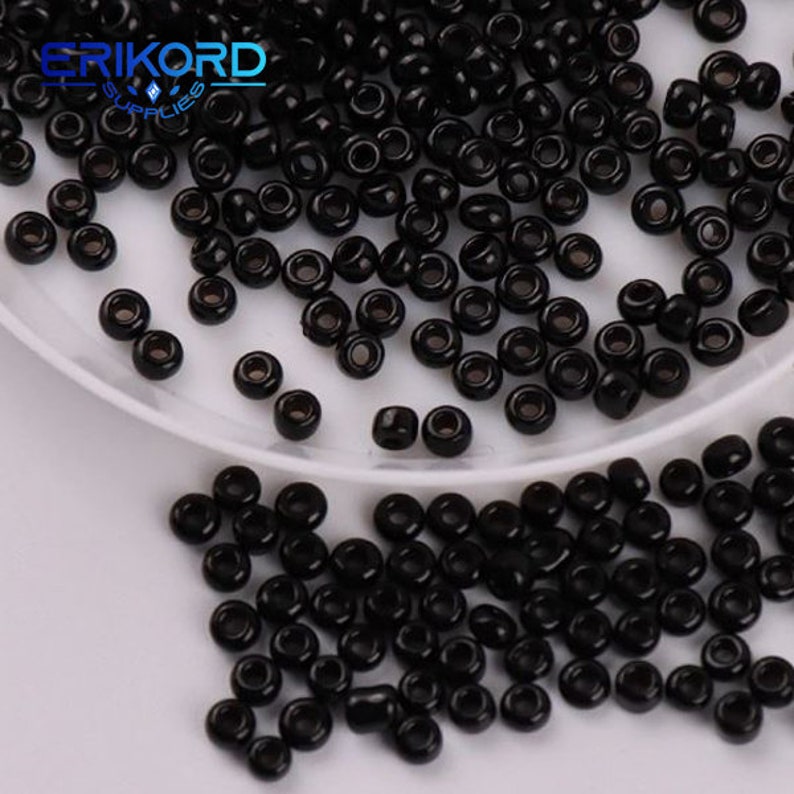 10g Multi Size Metal Color Glass Seed Beads Golden Plated Spacer Czech Glass Beads for Jewelry Bracelet Necklace Making DIY Accessory
