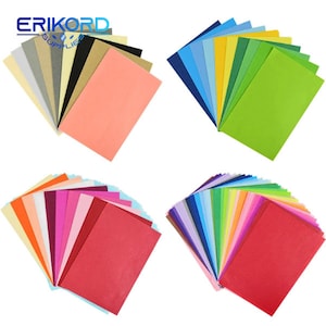 66/80/100 pz/pacco 14*21 cm A5 Carta Velina Floreale Carte Da Imballaggio Regalo Mestieri Per Bambini FAI DA TE Colorato Scrapbooking pieghevole fogli di carta Decorazione