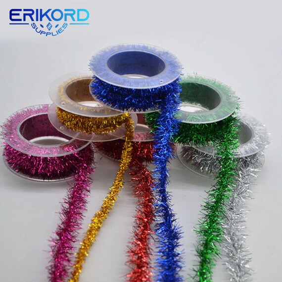 Nastro in organza sottile 45 m, 1,5 cm, per confezioni regalo, nastri trasparenti di compleanno per bouquet di fiori, accessori per capelli, albero di Natale, decorazione di nozze