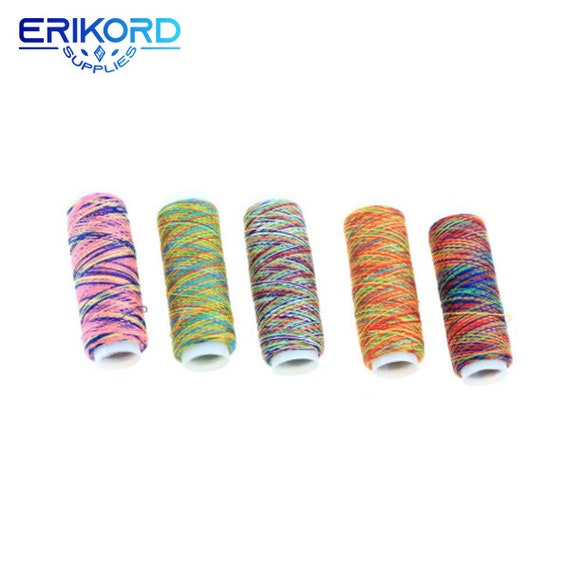 Cross Stitch Thread Multicolor Knitting Cotton Thread Sewing Craft Supplies  5pcs