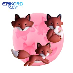 Multiple Cute 3D DIY Cartoon Animal Baking Cake Candy Chocolate Silicone  Molds - China Silicone Baking Mould and Silicone Candle Mould price