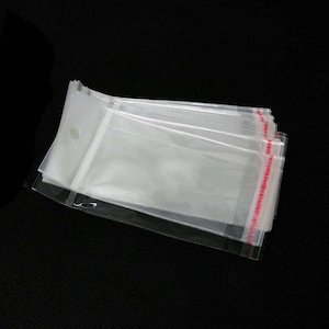 100 unidades de sacos de embalagem resseláveis de celofane transparente 5 * 10,5 cm adequados para joias, artesanato, miçangas e produtos! Frete grátis para todo o mundo