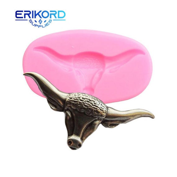 UR URLIFEHALL 2 stampi in silicone mucca e elefante, fondente, per caramelle, cioccolato, gelatina, cubetti di ghiaccio, decorazione torte dolcetti