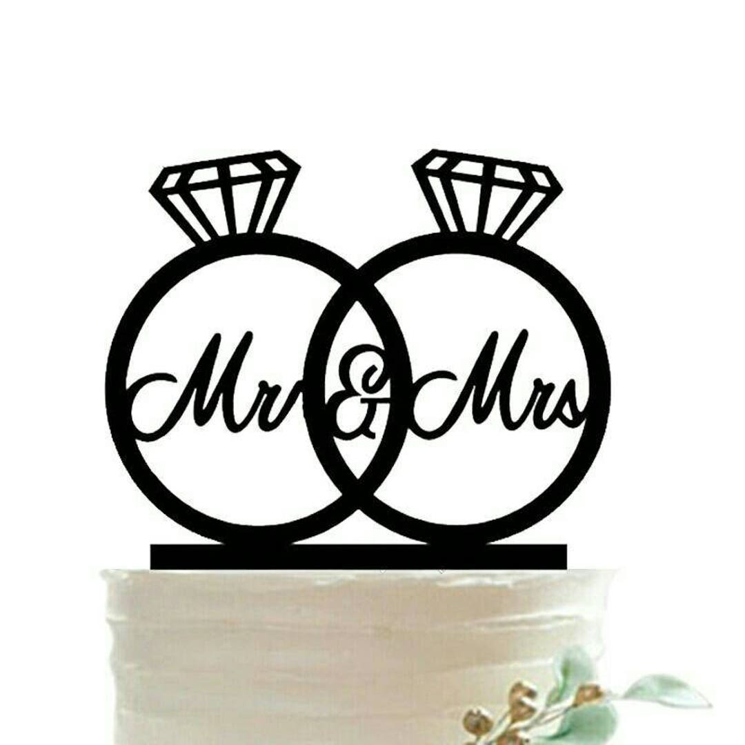 J Cake Topper Gâteau De Mariage Toppers Gâteau Topper Mariage