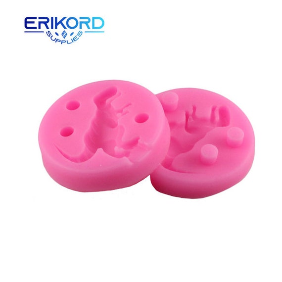 3D Dinosaur Silicone Mold Mould Candle Soap Fondant Chocolate Cake  Decorating Topper Candle Fimo -  Israel