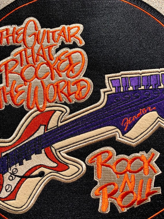 RARE Vintage Embroidered Fender Back Patch[sale] Gem