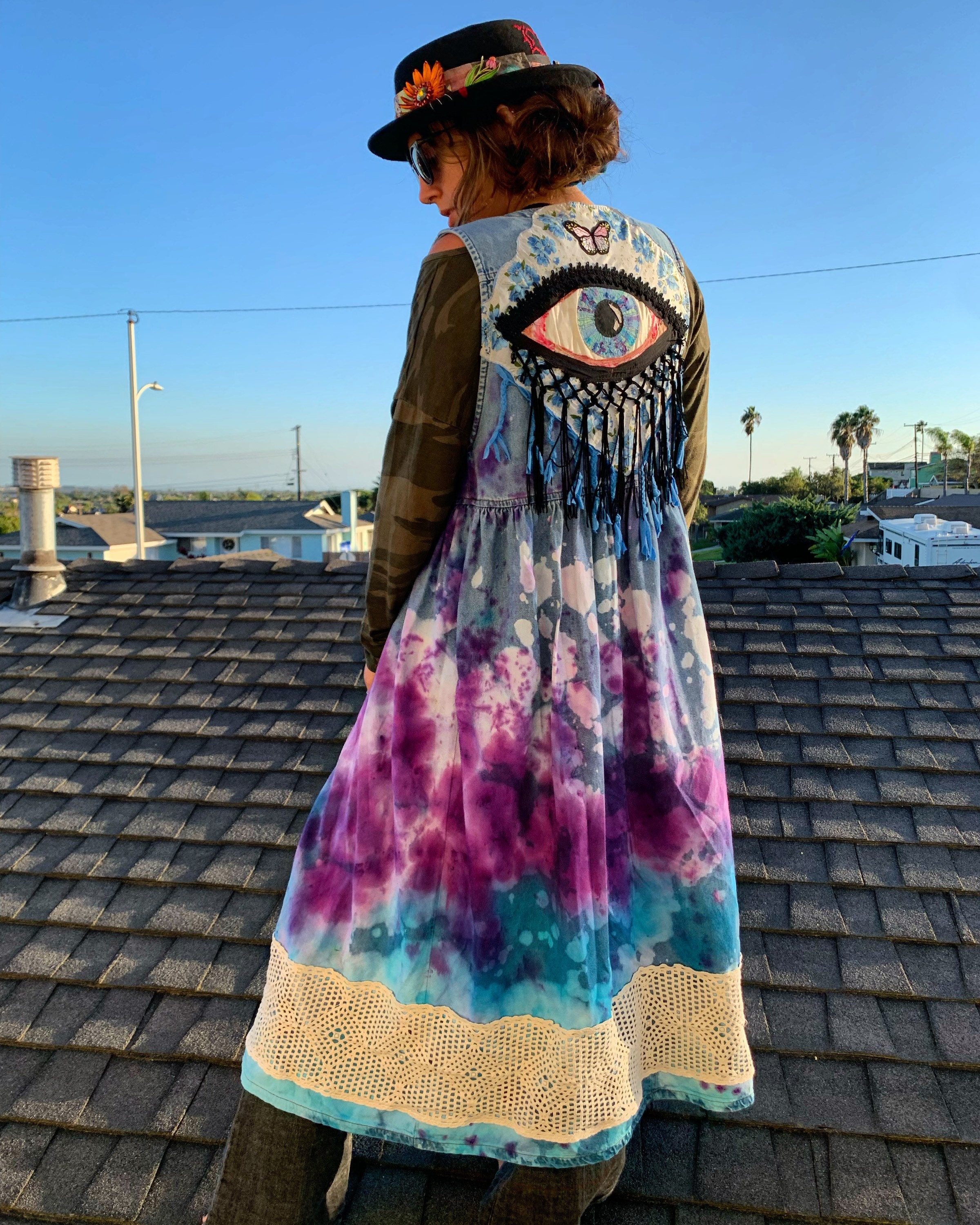 Ombre Denim Dress - Etsy Ombre Denim Dress - Etsy