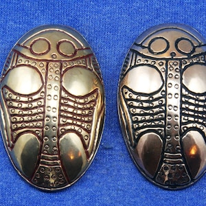 Early Tortoise Dress Brooches - Vendel Period Animal Design