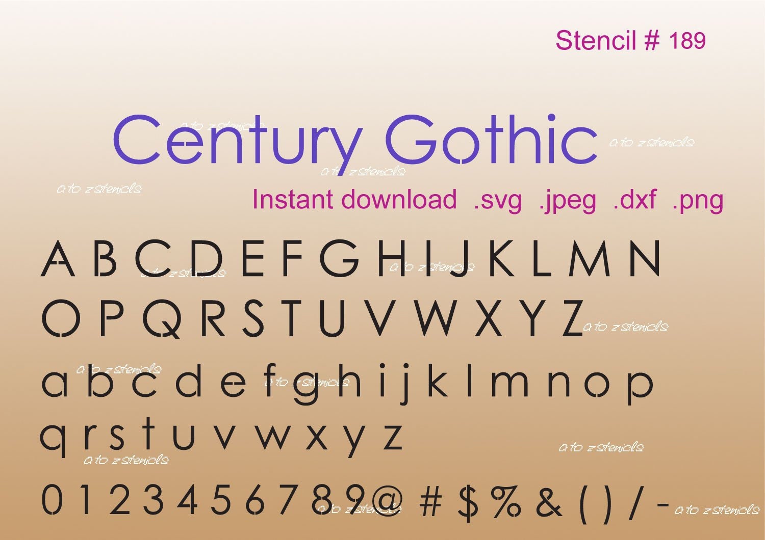 Century gothic font regular style alphabet numbers letters vector art instant download ai eps 