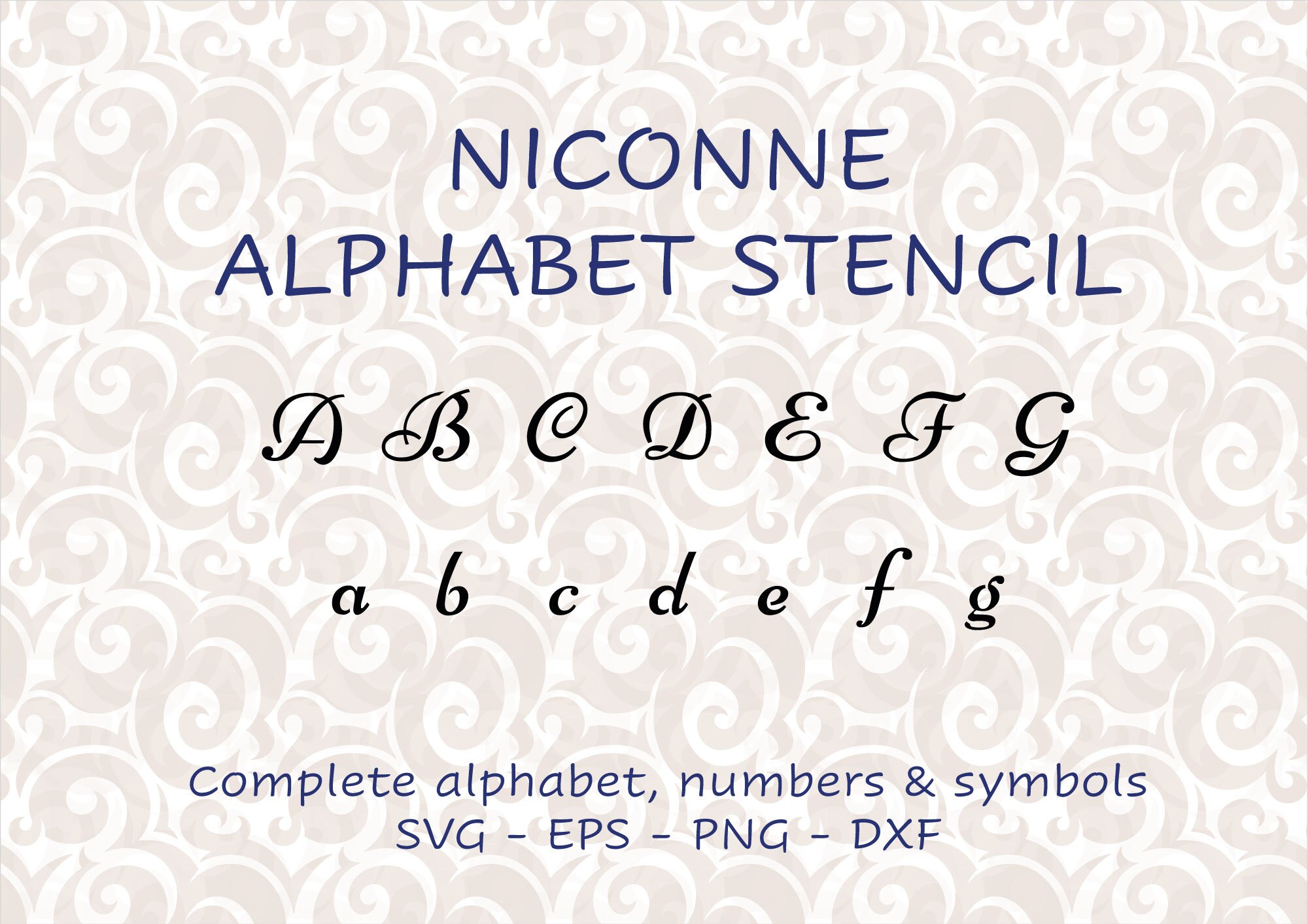 STENCIL FONT , Stencil Alphabet Svg , Letters and Numbers , Files