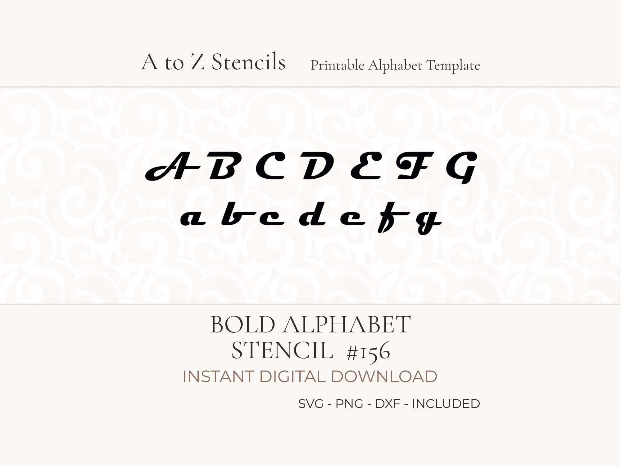 Lab Caligraphy Bold Calligraphy Fonts A To Z Bold