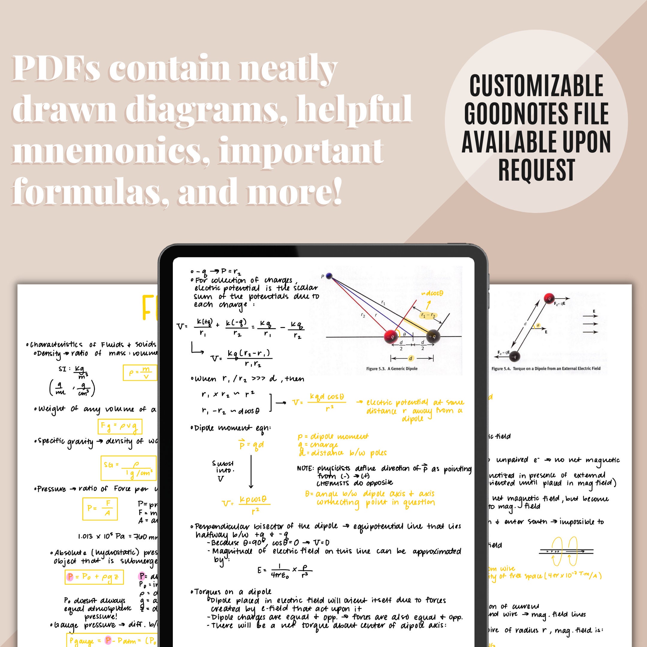 Physics and Math MCAT Study Guide - Etsy