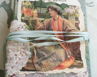 Altered book sketchbook/journal/upcycled book