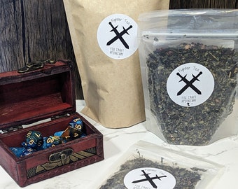 Fighter Tea - raspberry mint green tea
