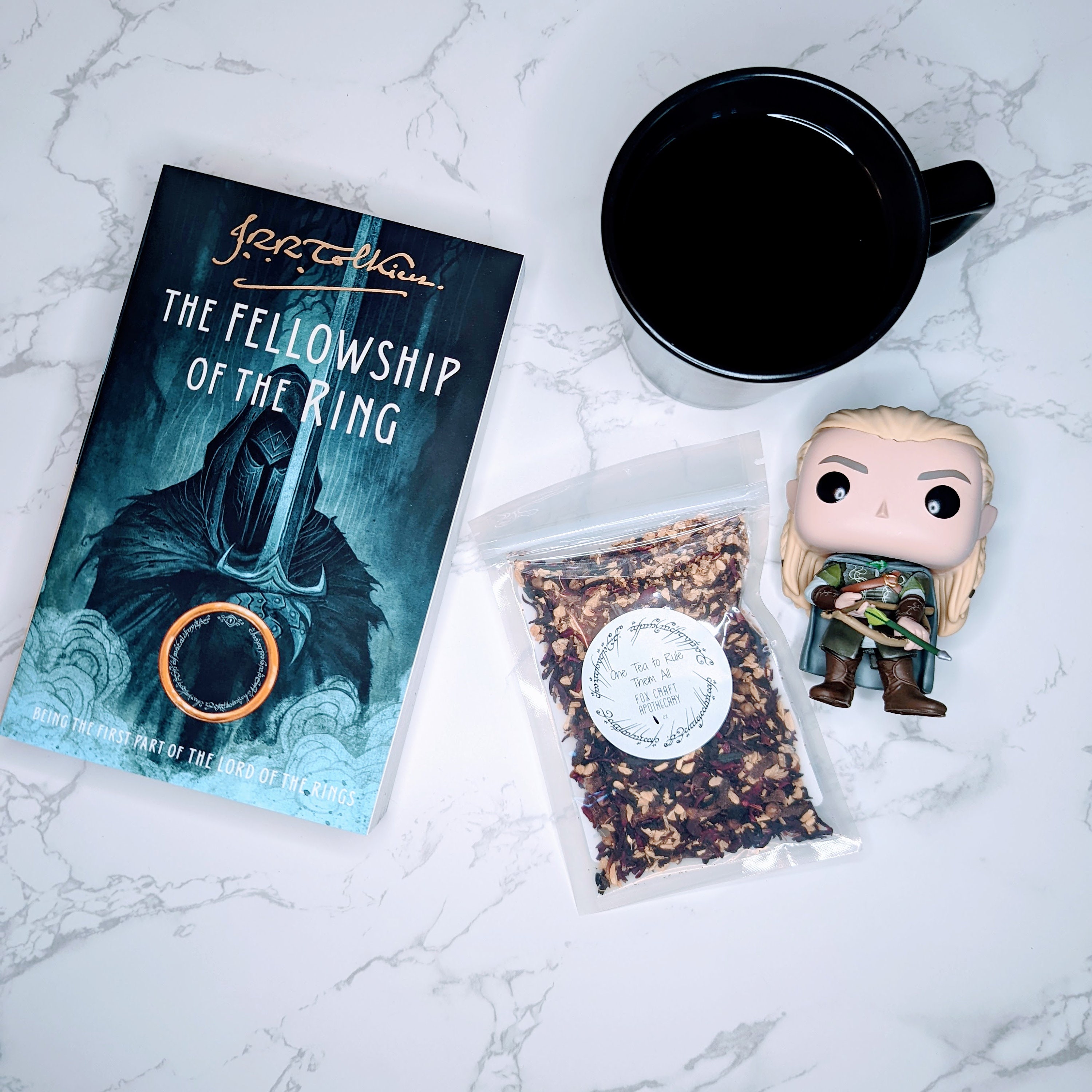 Tolkien Tea Lord of the Rings Inspired Tea Collection - Etsy