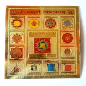 Shri sampuran vastu yantra for vastu defect correction and balance energies