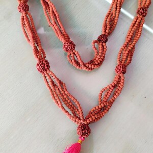 Rudraksha Mala 1008 Bead 5 mukhi Rudraksh Für lange Meditation Erleuchtung gesegnet