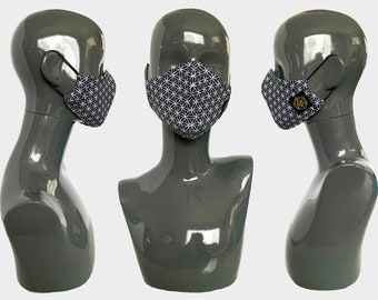 Sacred Geometry Face Mask | Reusable Face Mask | Washable | Eco-Friendly | Mouth Cover | Adjustable | Rave Mask | Festival Mask | Rave Mask