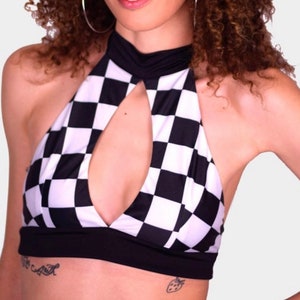 Checkered Top | Checkered Tank Top | Checker Tank Top | Checker Crop Tops | Checkered Crop Top | Checkered Clothing