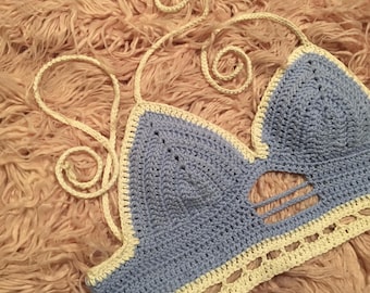Cotton Candy Crochet Top | Festival Top