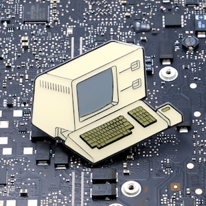 Apple Lisa Emaille Pin / Magnet