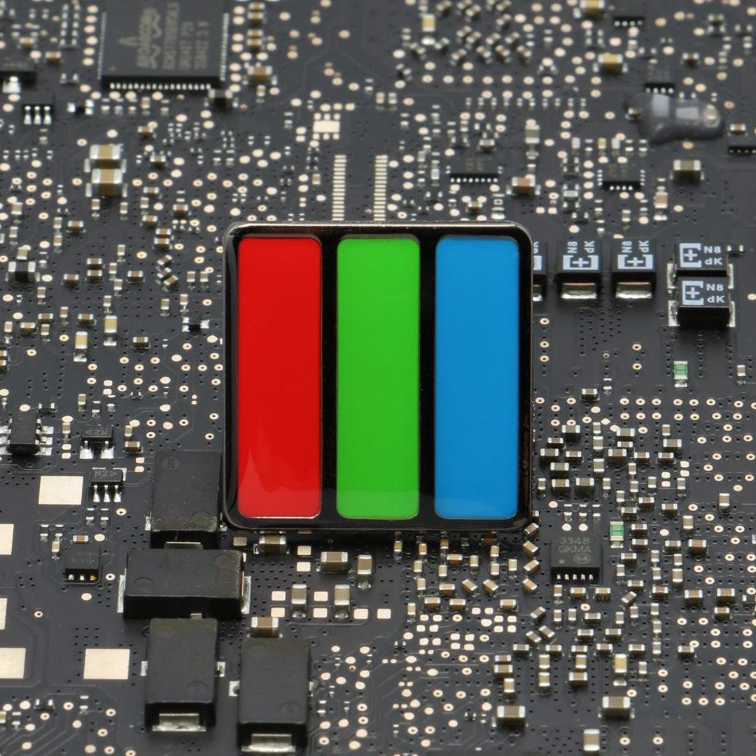 RGB Pixel Pin - Etsy