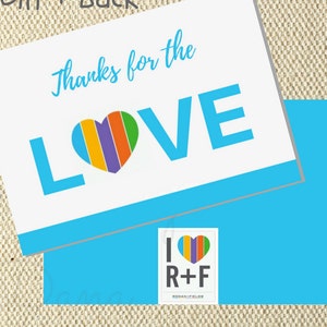 Rodan and Fields Thank You Card - printable - Instant Download - business stationary - business cards