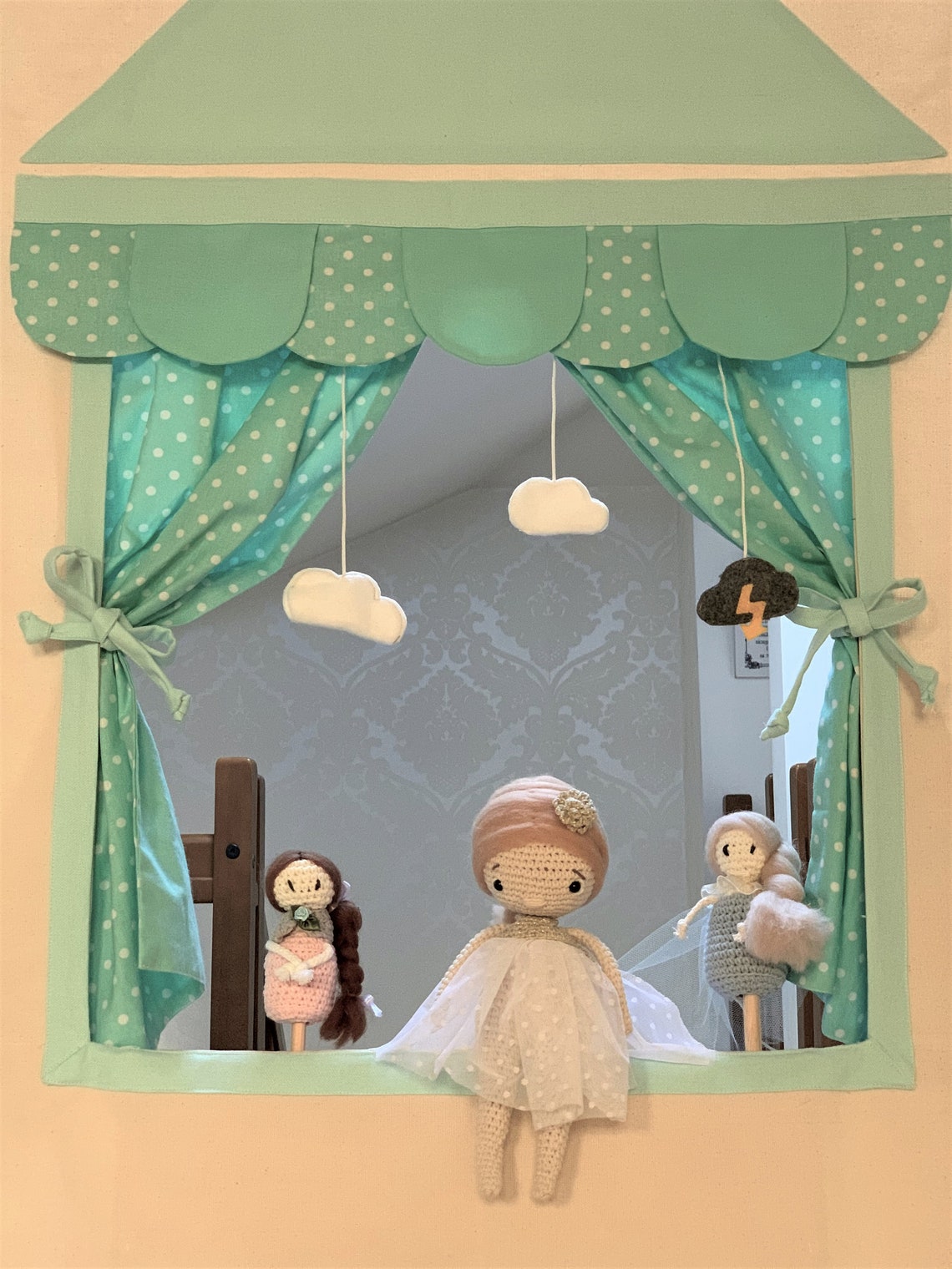 Puppet Theater Doorway Theater Etsy